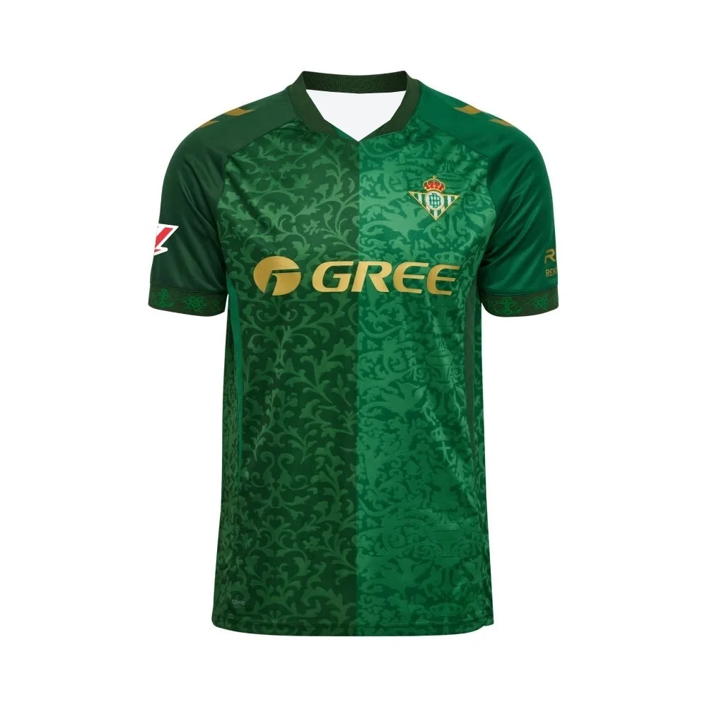 Spanien Betis 26-27 Fußball-Print Sportshirt 2026 Sommer Neu Herren Damen Atmungsaktives Schnelltrocknendes Urbanes Kleidungsstück T-Shirt – Detail 7