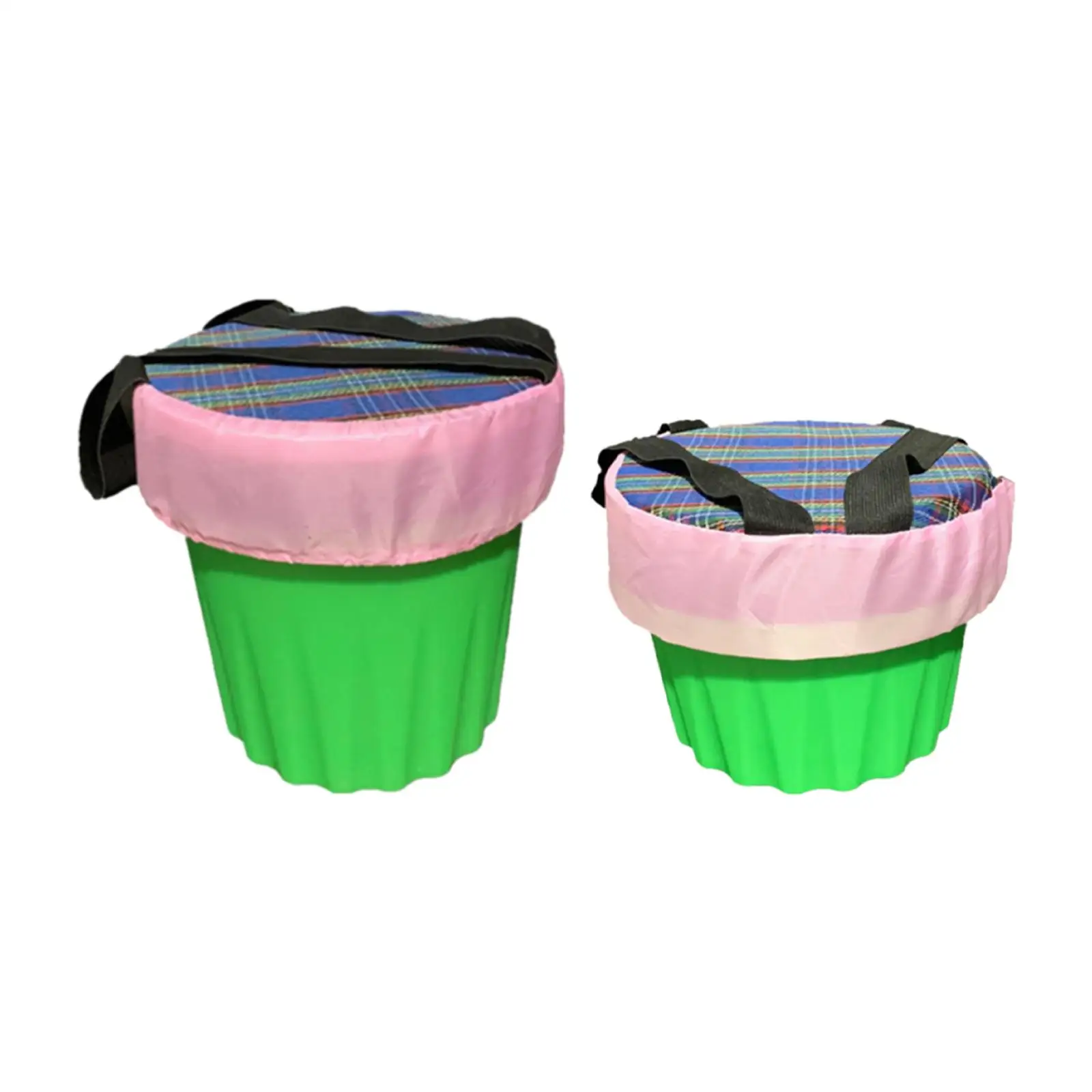 Garden Stool Travel Stool Wearable Portable Random Color with Straps Tea Picking Stool for Camping Picking Lawn Gardening Garage