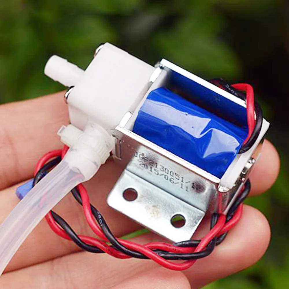 DC 12V 18V 0.2A Micro Electric Solenoid Valve N/C Normally Open Micro Electric Control Switch Discouraged Air Valve Water Valve