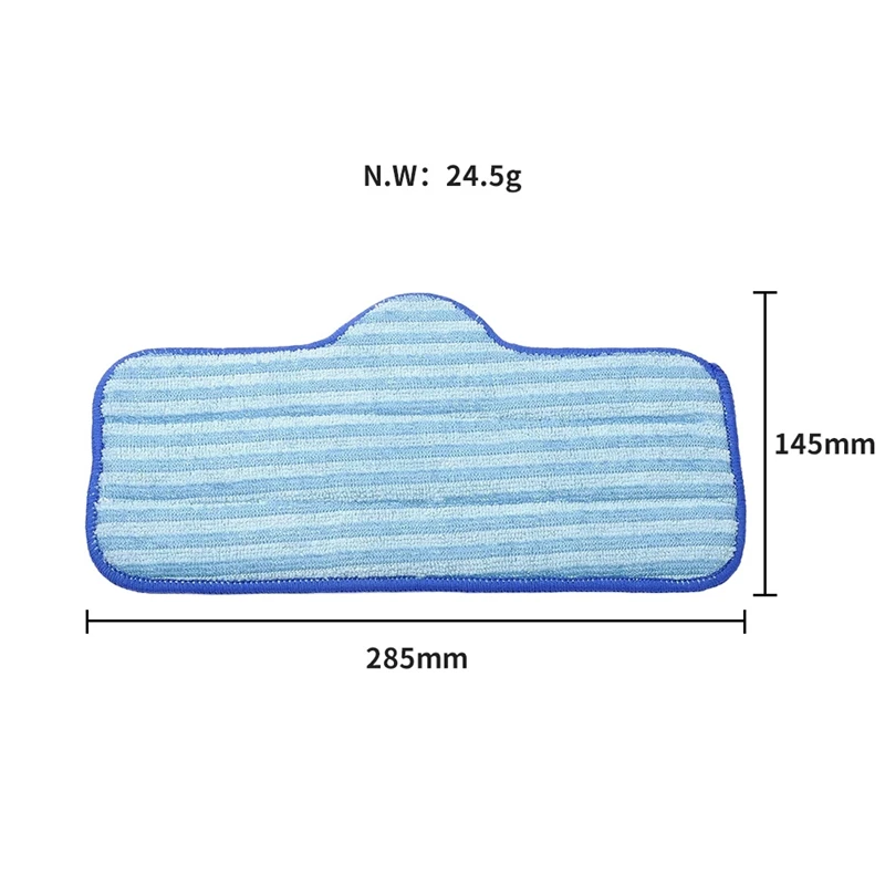 マイクロファイバースチールモップクロスカバー,交換部品,スチームモップ,モップアクセサリー,デュリール,1セット