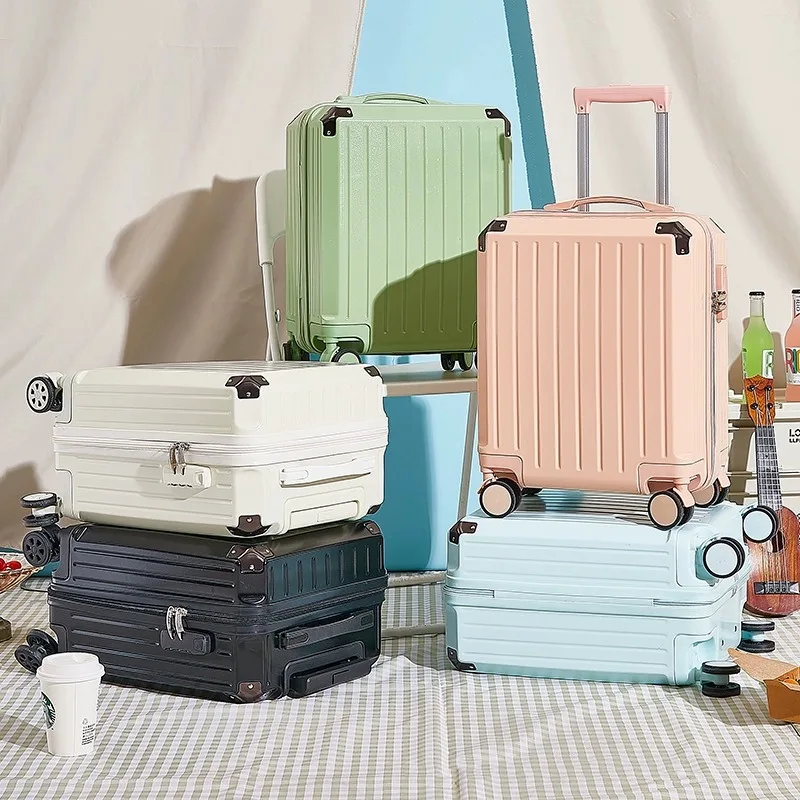 thickened-travel-suitcase-password-locking-boarding-box-18-inch-luggage-for-men-and-women-style-korean-version