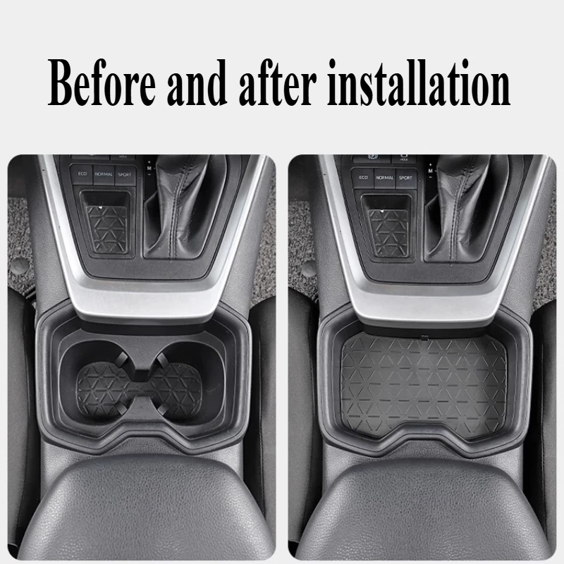 For Toyota RAV4 WILDLANDER 2023 Central Control Storage Mat Non-slip Mat Interior Door Slot Mat Car Modification Accessories