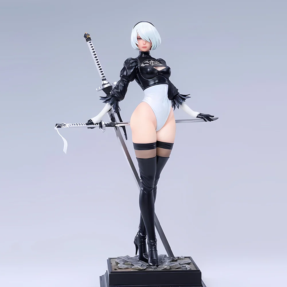 

Nier Anime figure 2B Yorha No.2 Type B Sword holding pose action Figure 2B Figurine Model statue Collection Ornament Anime Gifts