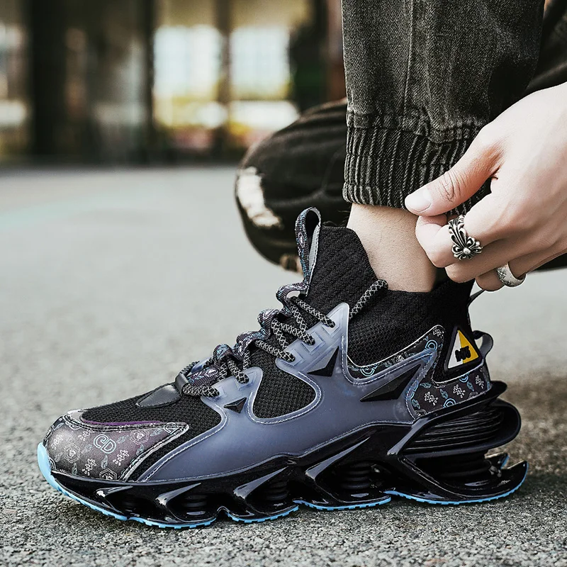 럭셔리 남성 신발 컬렉션: 통기성 좋은 러닝 스니커즈, 패셔너블한 캐주얼 로퍼 및 스포츠화