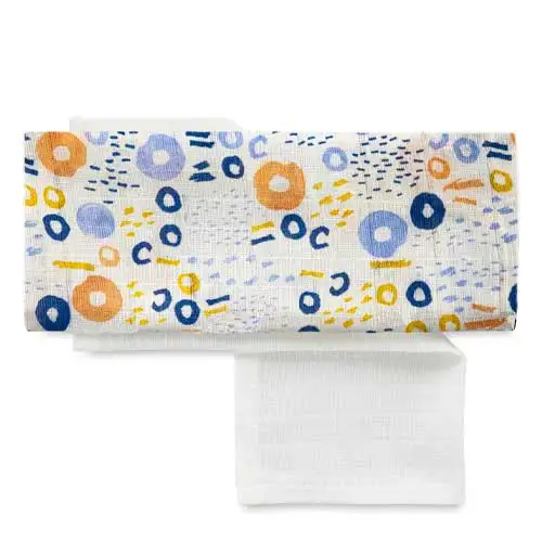 Color Rings 4'lü Müslin Handkerchief