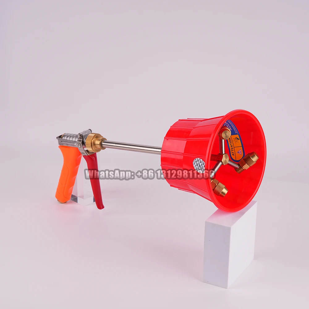 

Сельскохозяйственная распылительная насадка Фруктовое дерево Тип подачи воздуха Большой распылитель Плунжерный насос Высокое давление для орошения пестицидов.