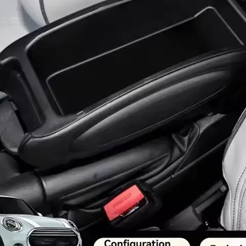 

Auto X F55 F56 F57Car Central Control Armrest ABS Leather Box For BMW MINI Car Armrest Storage Box Car Modification Accessories