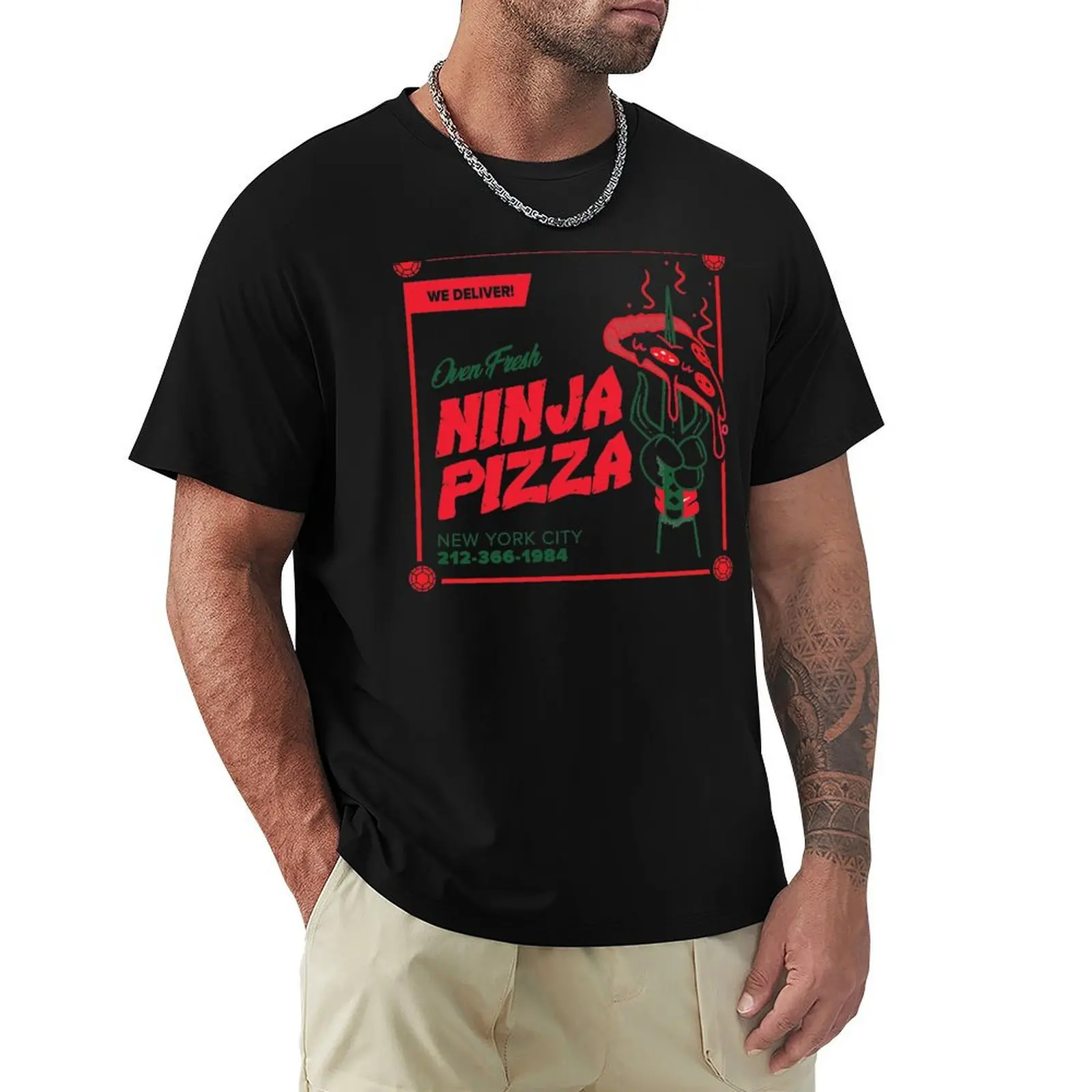 

Pizza Delivery T-Shirt summer 2025 T-shirts oversize funny t shirts men