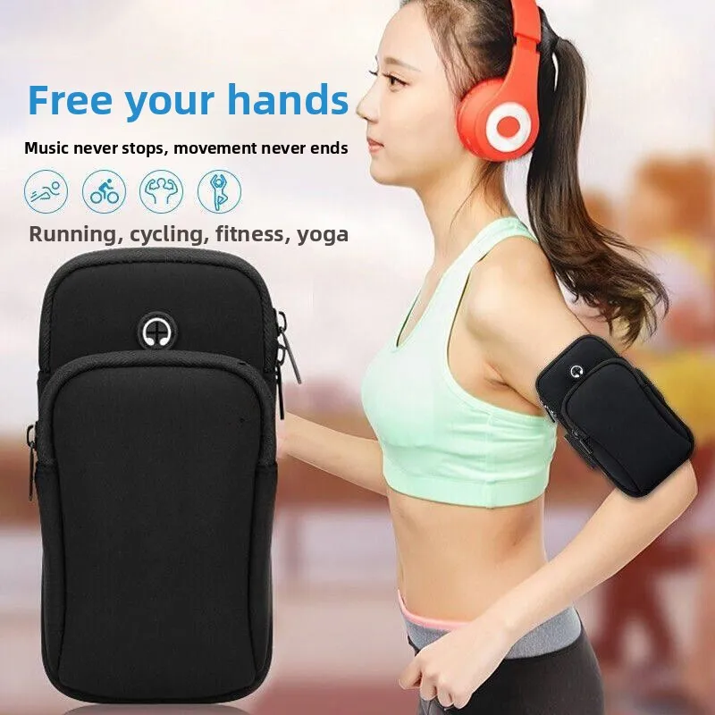 

Ультралегкая сумка для бега на плечо для мужчин и женщин, спортивная сумка для фитнеса и активного отдыха, ультратонкий чехол для телефона, удобный для бега