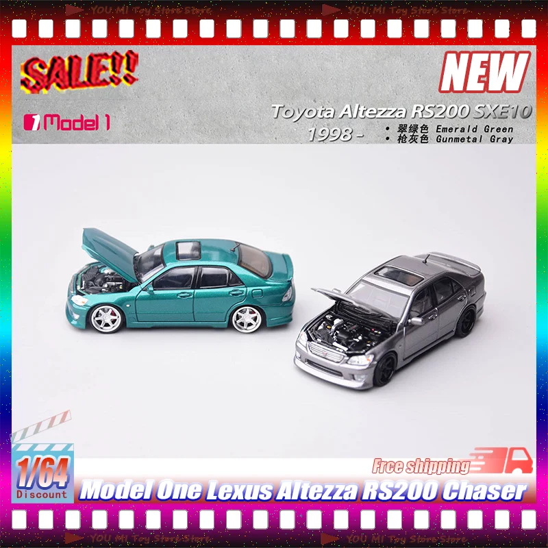 

New Model One 1:64 Scale Lexus Altezza Rs200 Chaser Alloy Diecast Car Model Collectible Vehicle For Car Hobbyists And Collectors