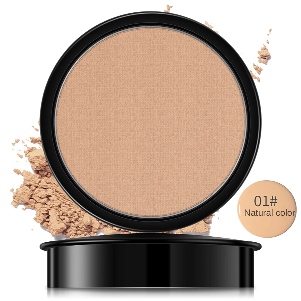 Velvet Soft Honey Flawless Powder Foundation Light and Breathable Make-up Oil Control Not Easy To Take Off Powder Foundation
