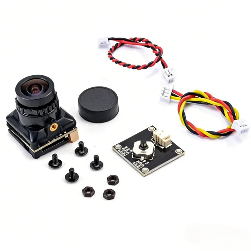 NEW 1/3 CMOS 1500TVL B19 Mini FPV Camera 2.1mm Lens Power 5V-30V PAL / NTSC With OSD Internal Adjustable For RC FPV Racing Drone