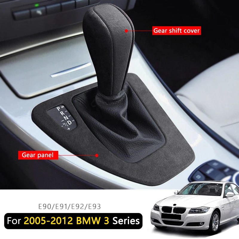 

Для BMW 3 серии E90 E91 E92 E93 2005-2012: наклейки из АБС-пластика с замшевой отделкой для центральной панели управления, аксессуары для стайлинга автомобиля, LHD