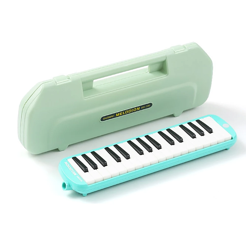 

SUZUKI 32-клавишная клавиатура Melodica, губная гармошка, комбинированная Pianica, воздушное пианино, портативное с сумкой для переноски, мундштук для начинающих, для детей