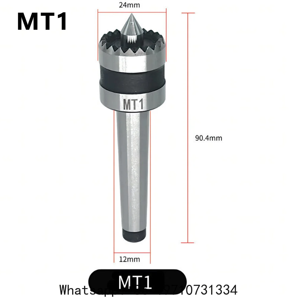 MT1 MT2 Crown Multi Tooth Woodworking Lathe Drive Center Spindle Wood Lathe Drive Center Collet Chucks CNC Metalworking Tools