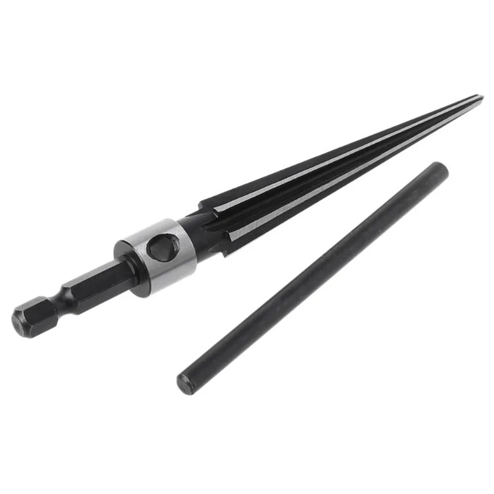 T Handle Tapered Reamer 6 Flute Beveling Black Repair Trimming 3-13mm Carbon steel Drilling Handheld Industrial Tool