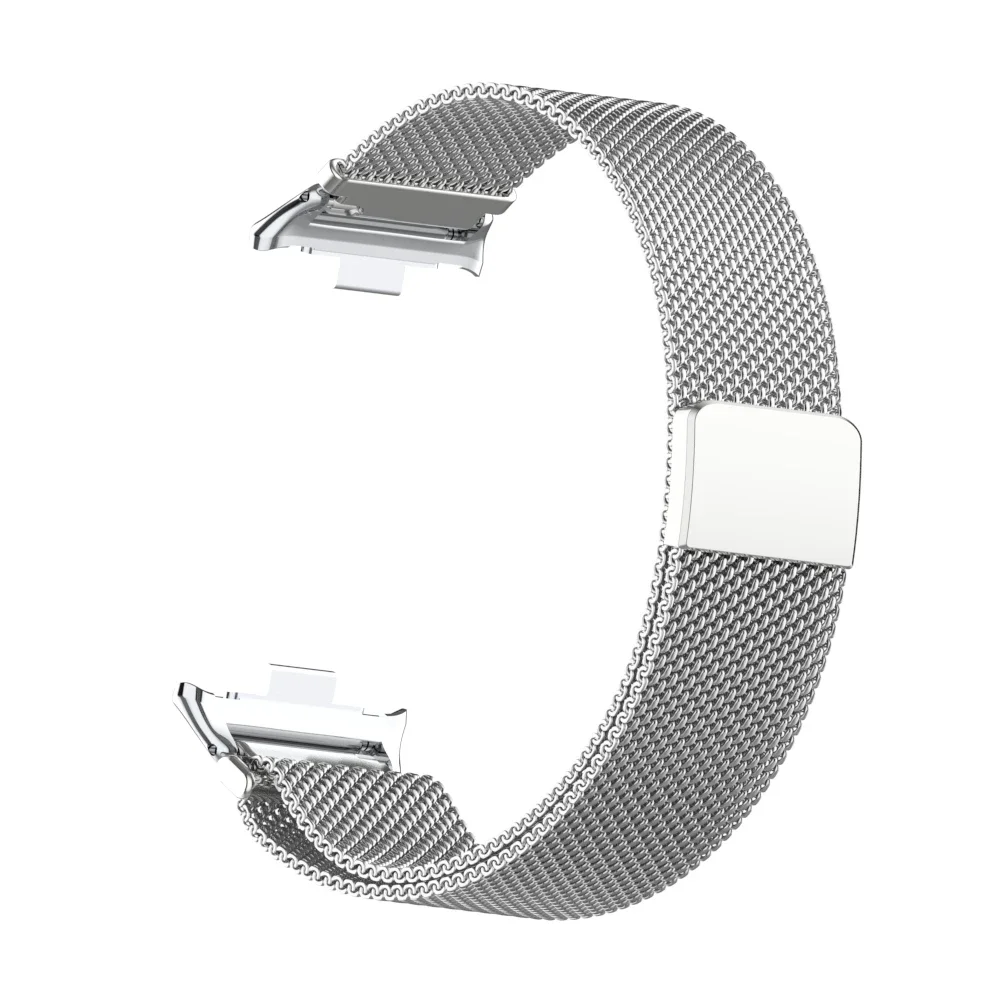 Pulseira de laço milanês para xiaomi redmi relógio 4/5 banda metal pulseira magnética xiaomi mi banda 9/8 pro esporte pulseira acessórios