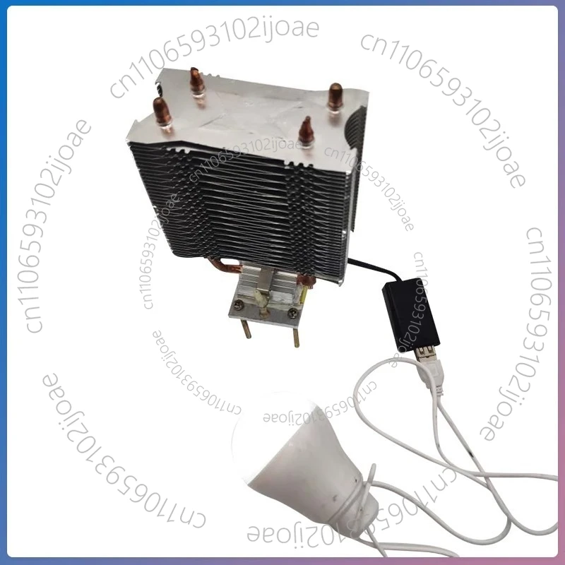 Second-generation Small Thermoelectric Generator Power Generation, Scientific Experiment Kit, Heat Conversion Demonstration DIY