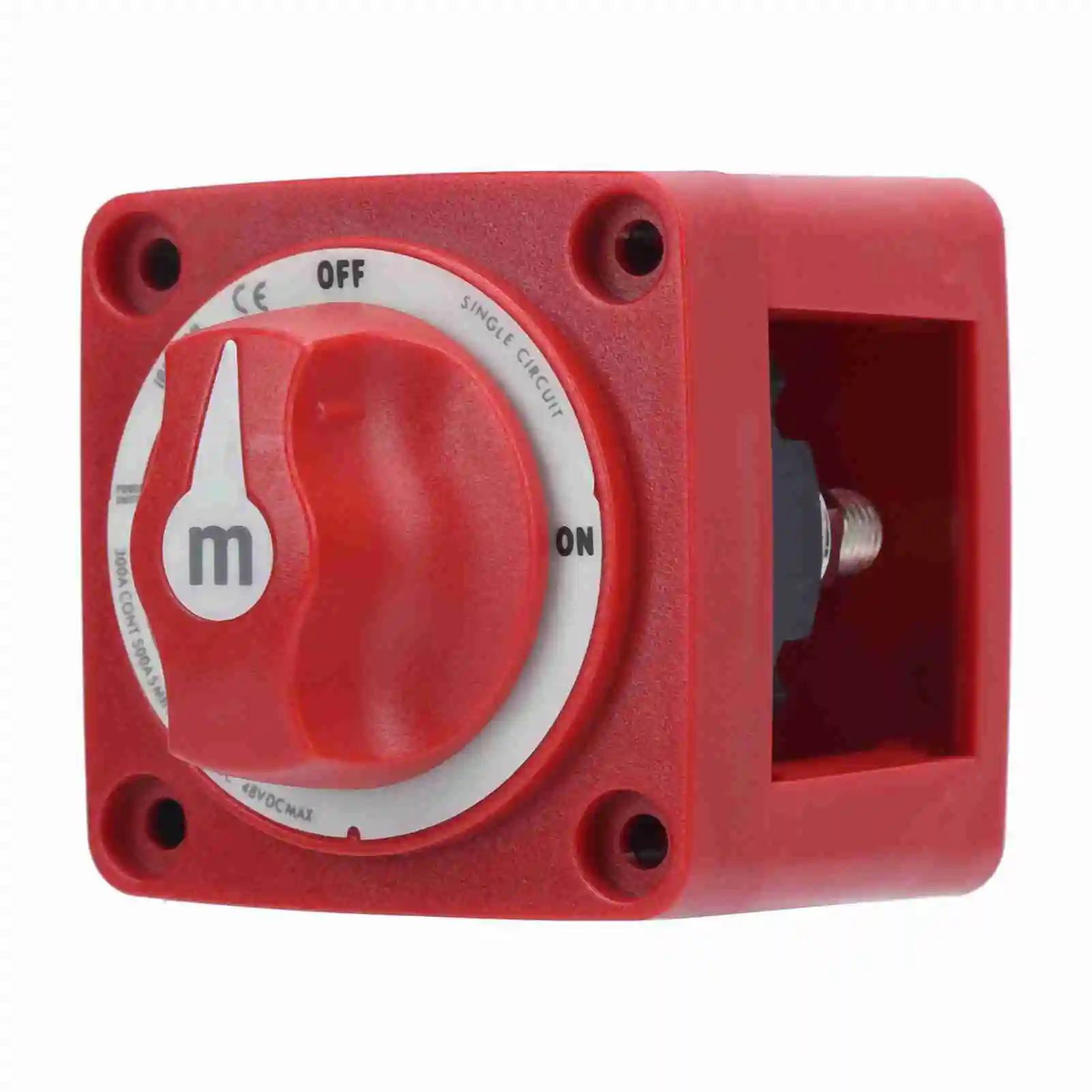 Marine Single Circuit Battery Switch 6006 M Series OEM Replacement 12‑48V 300A for Boat Yacht