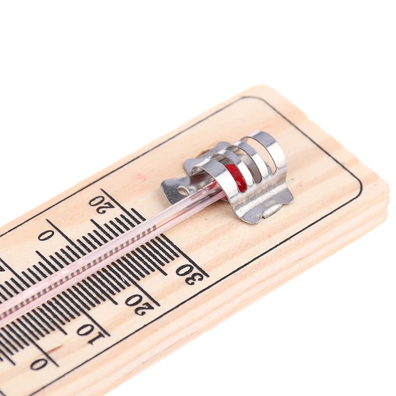 Wood Thermometers Practical Garden Office Garage Indoor Wall Temperature Logger Wall-mounted Direct Reading Type