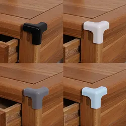 4Pcs Large Child Safety Edge Guards Protection Cover Pad From Table Desk Furniture Angle for Baby Safe Silicone Corner Protector