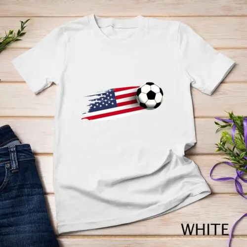 Amerikanisches Unisex-T-Shirt der amerikanischen Fußball mannschaft der Vereinigten Staaten