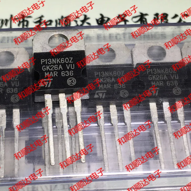 Original New / 5pcs / STP13NK60Z P13NK60Z  TO-220 600V 2.4A