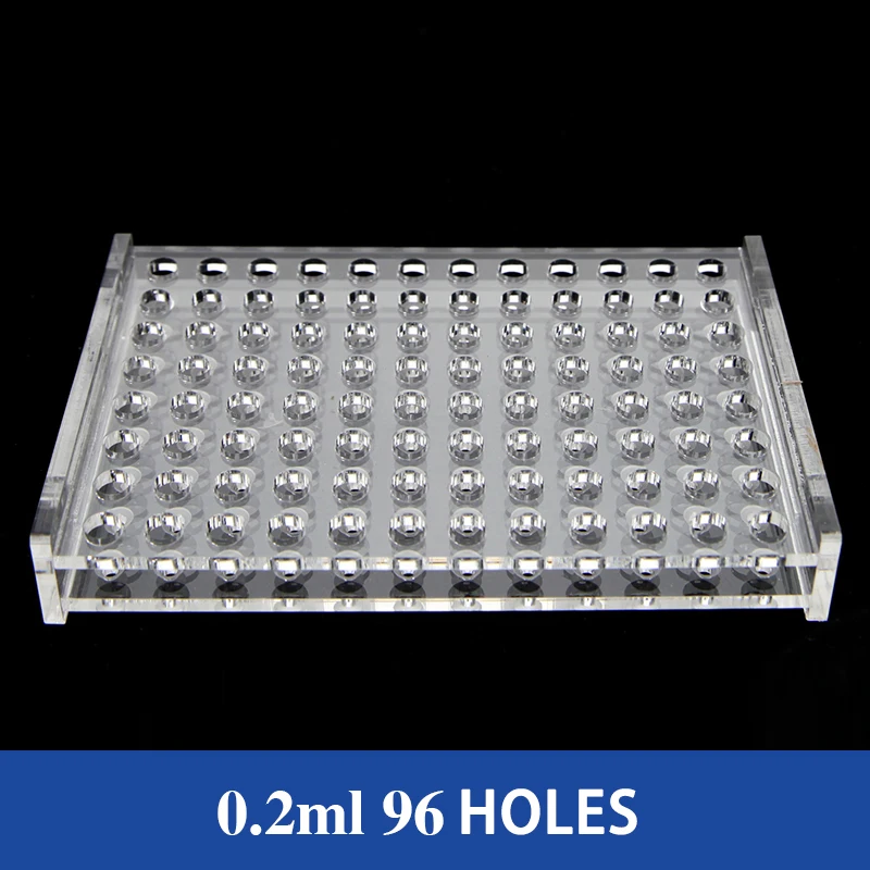Organic centrifuge tube rack plastic double-sided centrifuge tube rack multi-purpose rack 6/8/10/12/20/24/40/48/96 holes