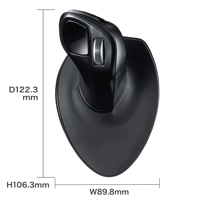 Erect Mouse Grip Wireless Mouse Laptop Bluetooth 5.0 for Men and Women Rocker Ergonomics for Desktop Laser for Apple Microsoft