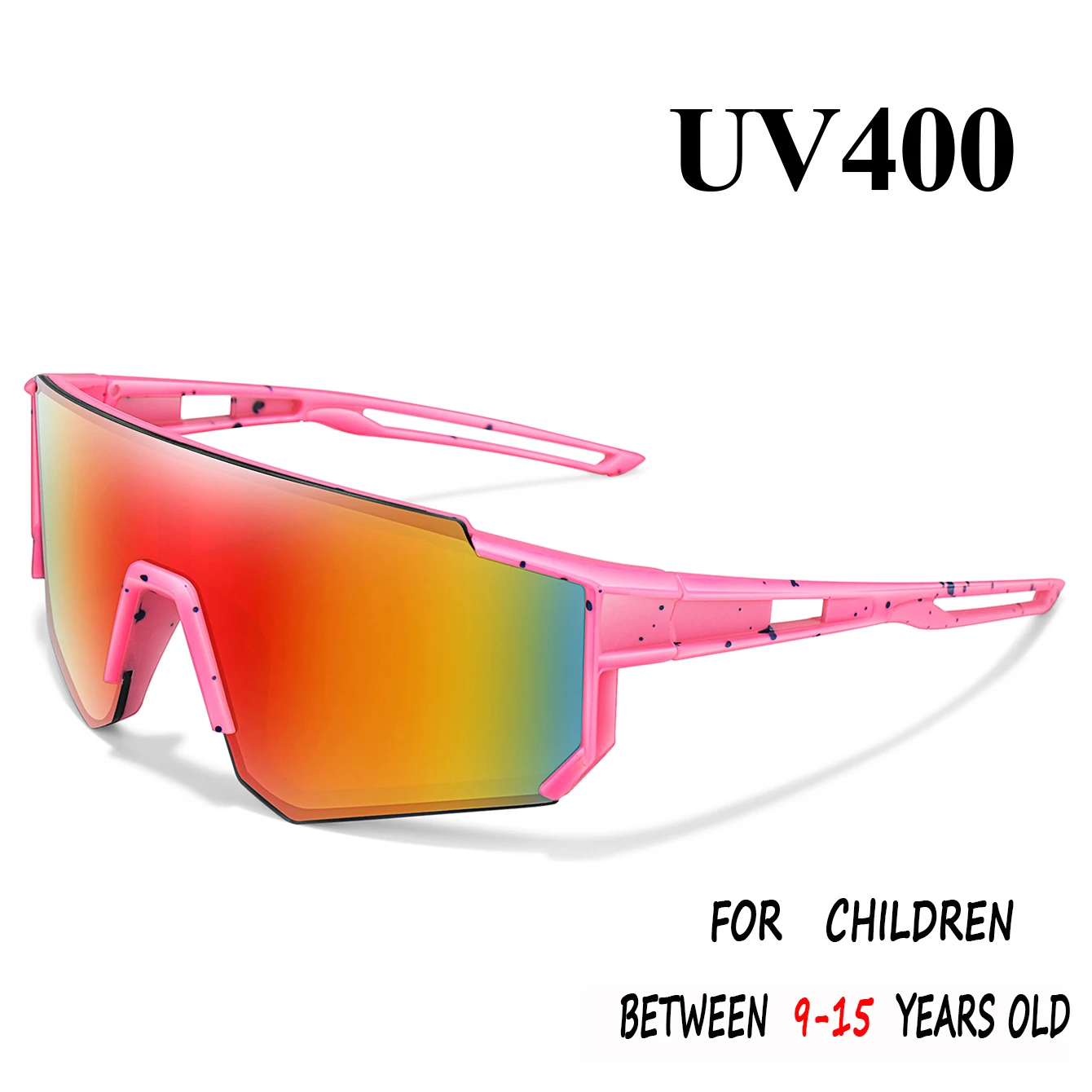 Teenagers Sunglasses Age 9-15 Youth Cycling Glasses Mtb Bike Bicycle Goggles Children Outdoor Sport Boys Girls UV400 Eyewear