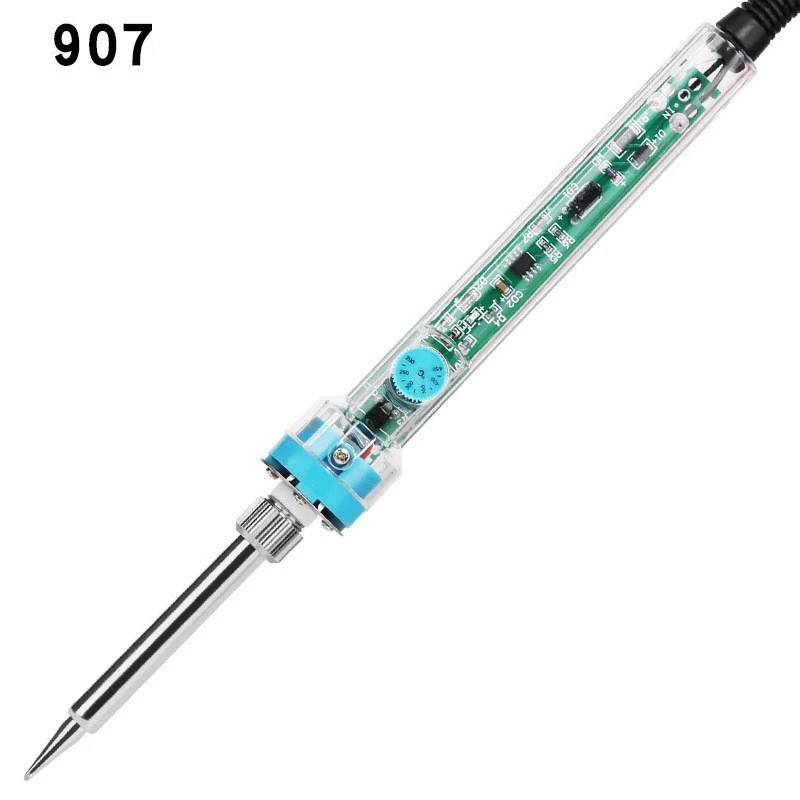 

907 Adjustable Temperature Internal Heating Type Soldering Iron Pen 60W Electronic Circuit Repair Soldering Iron Tool