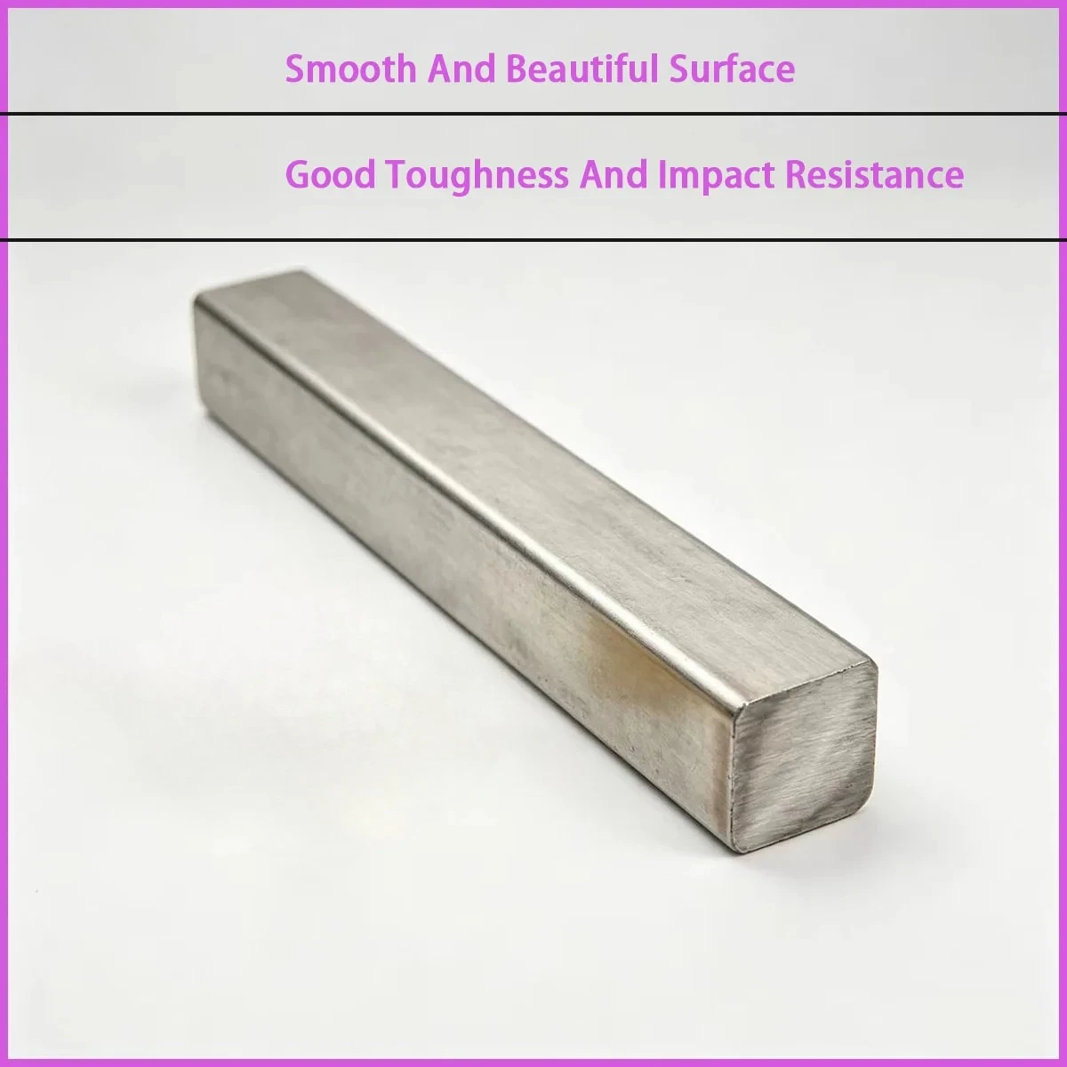 Size 3x3-60x60mm 304 stainless steel square rod is used for decorative structures