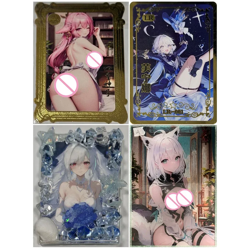 

Японское аниме «История богини» Эмилия Хутина Яэ Мико Нахида Годзё Сатору Коллекционные карты Рождественский подарок на день рождения Детские игрушки