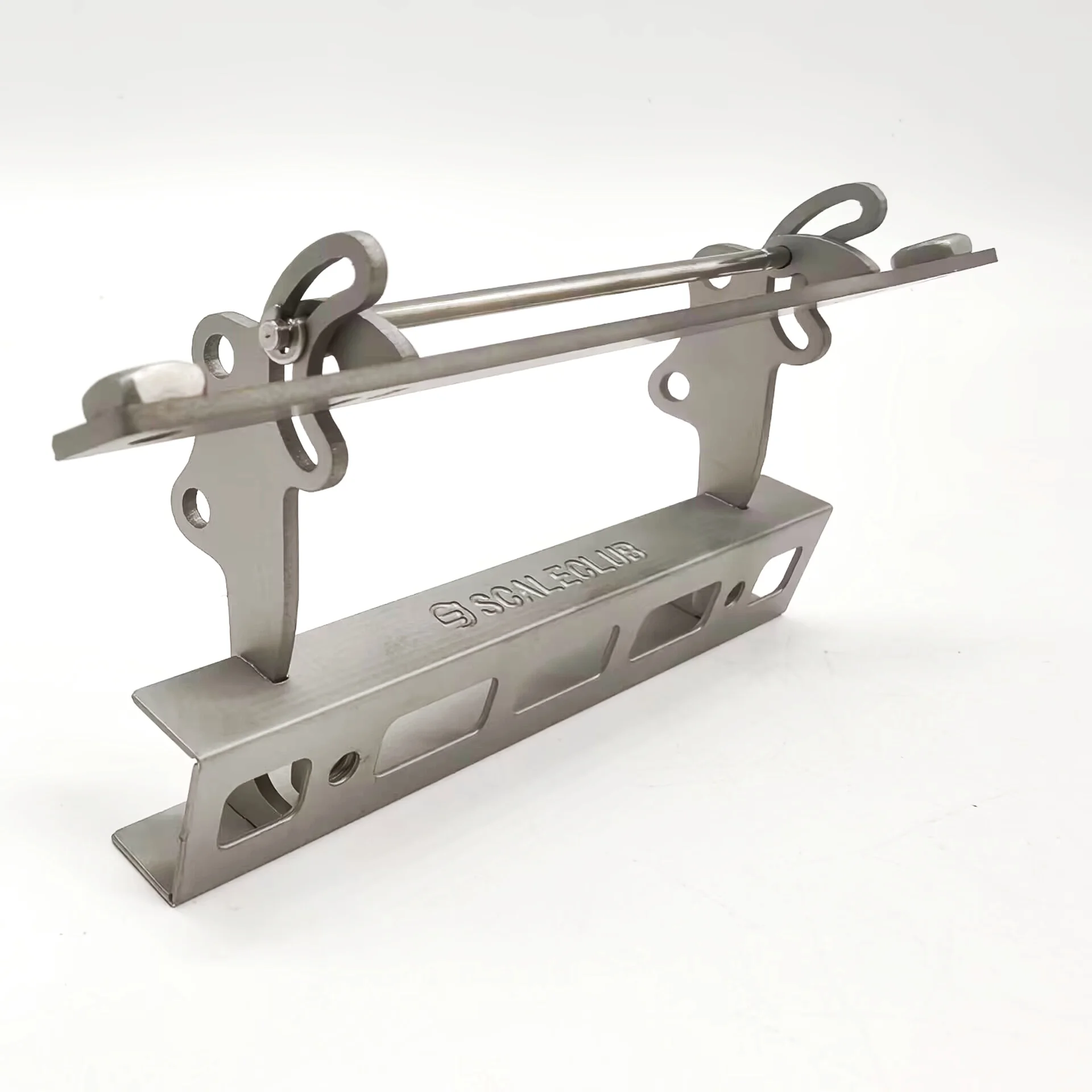 RC 1/14 Vordere Drehhalterung Klappgelenk für Tamiya Hydraulikbagger Lader Muldenkipper für MAN VOLVO Anhänger Kipper DIY-Teil – Detail 1