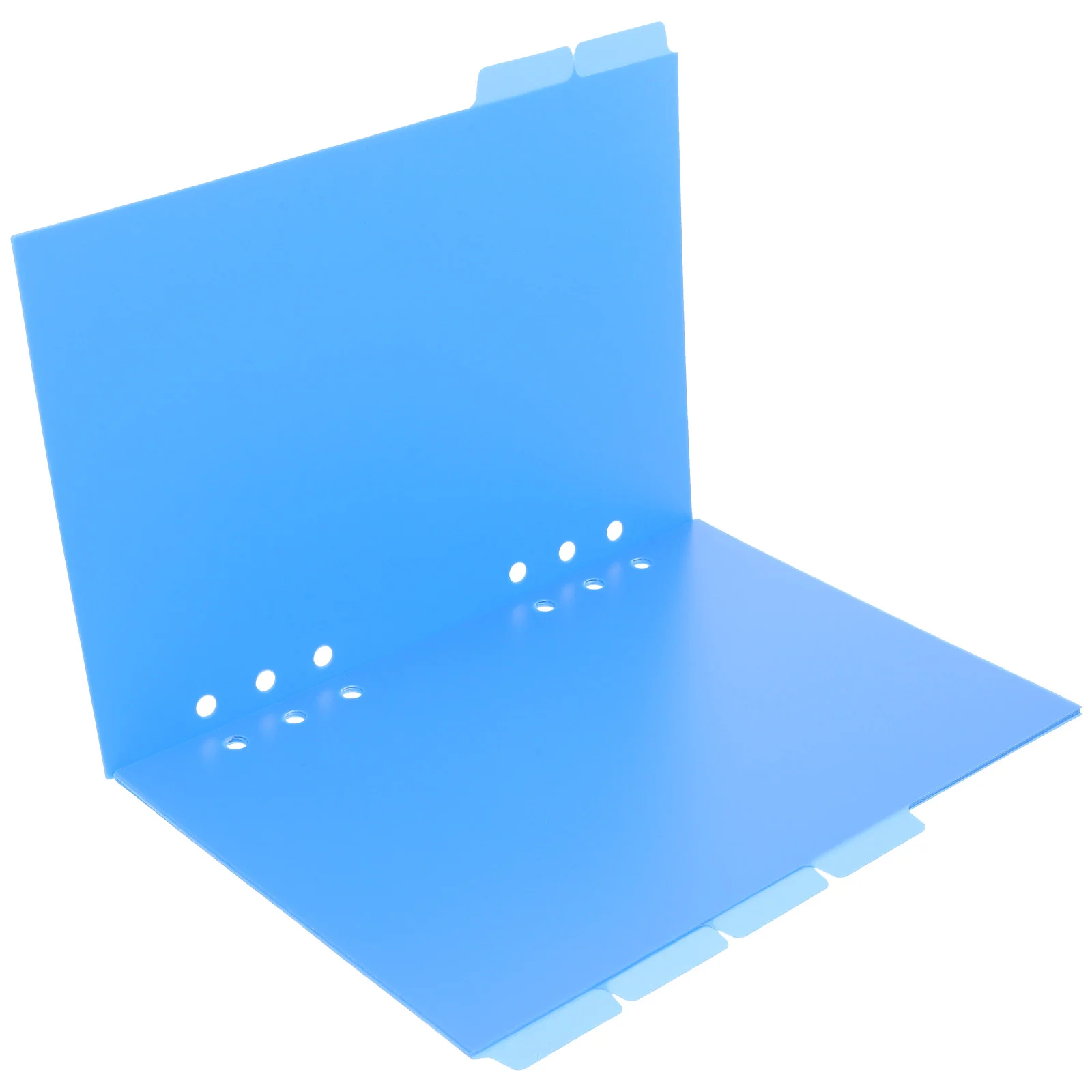 6 Pcs Blue Separator Page Binder Dividers Bulk The Notebook Pp Punched Aesthetic Tabs Notepad