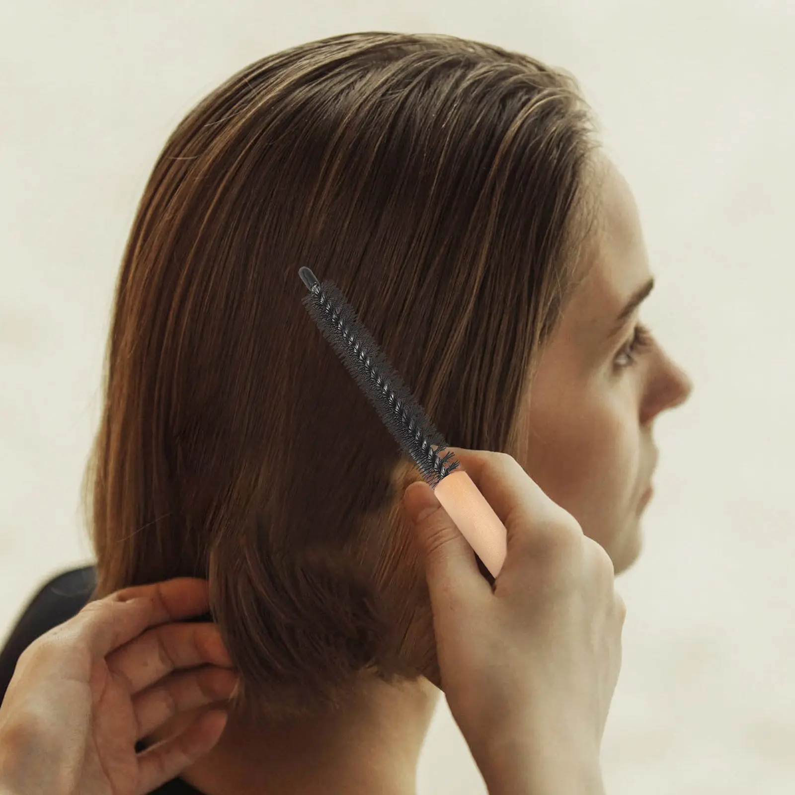 2Pcs Compact Teasing Brush Gentle on Hair Fine Bristle Root Lifter for Voluminous Styles Backcombing Lifted Bangs Hair