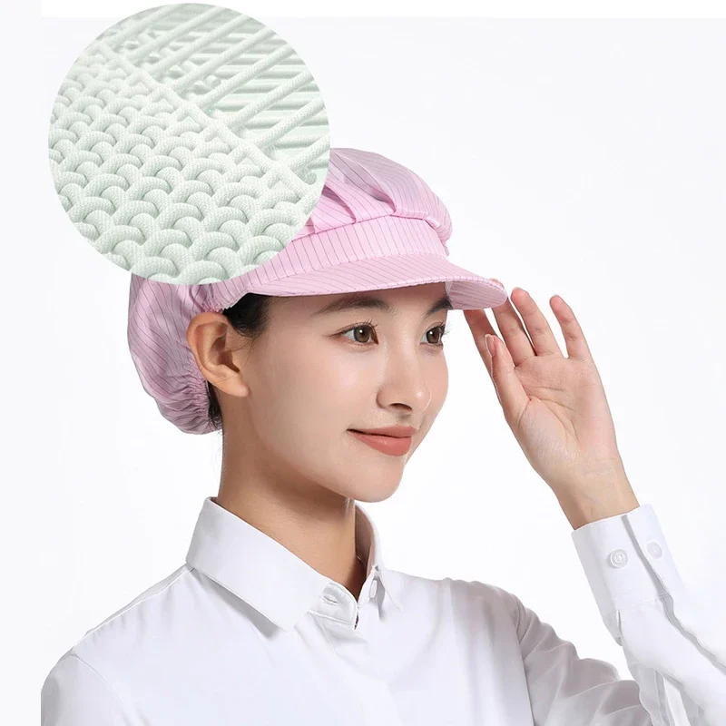 Chef Hat Dustproof Workshop Catering Hat Food Factory Work Hat Canteen Work Hat