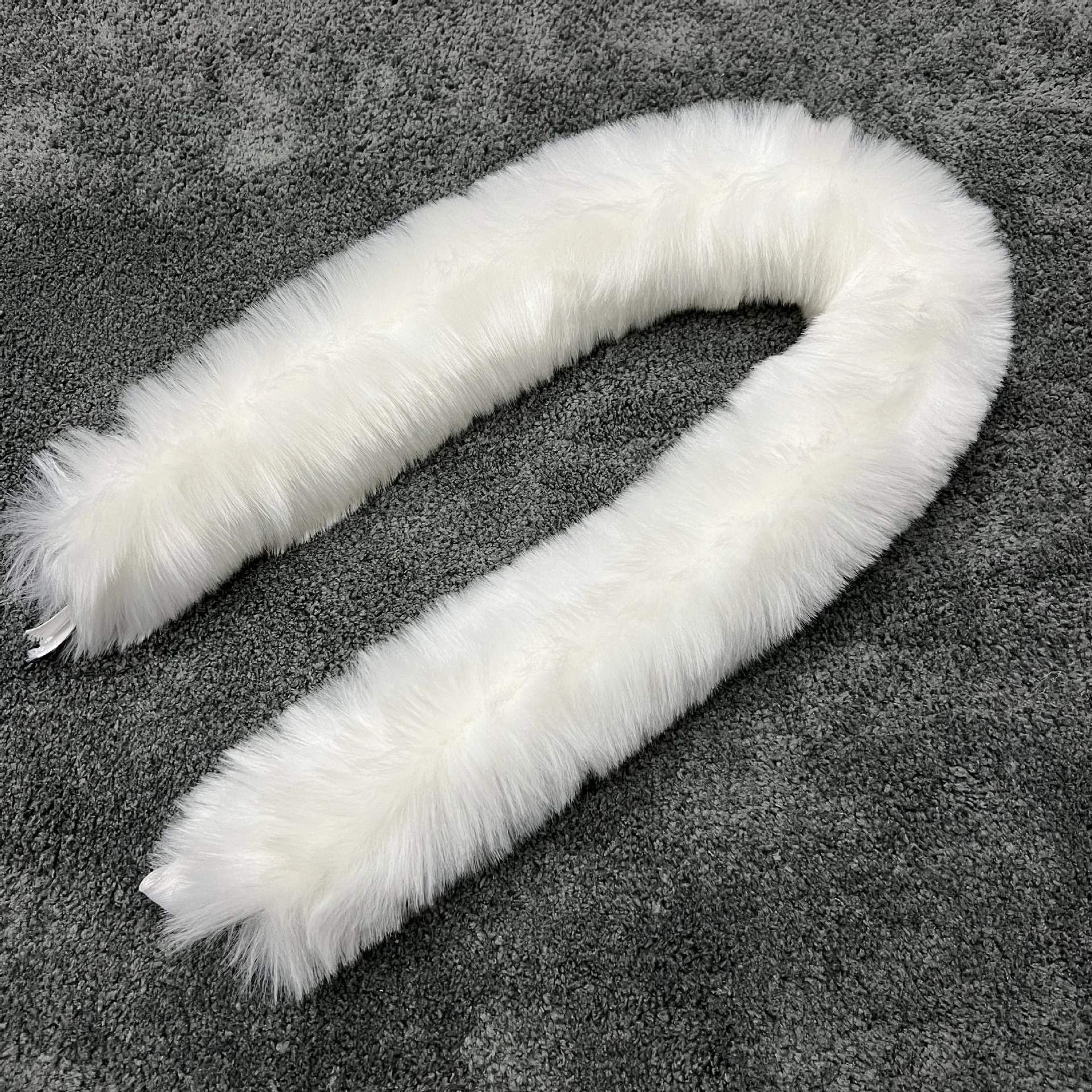 1M Faux  Fox Fur Fur Lace DIY Ornament Collar Christmas Decoration Accessories Burr Wool Tops Blinger