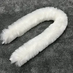 1M Faux Fox Fur Fur Lace collare ornamento fai da te accessori per decorazioni natalizie Burr Wool Tops Blinger