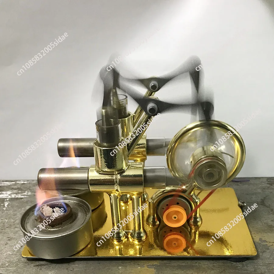 Balance Stirling Engine Miniature Model Steam Power Technology Scientific Power Generation Experimental Toy