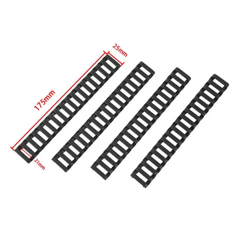 Cross-Border Supply Soft Guide Rail Pad 20MM Train Track Soft Protective Pad M4 Tactical Protective Pad 416 MK18 Sima