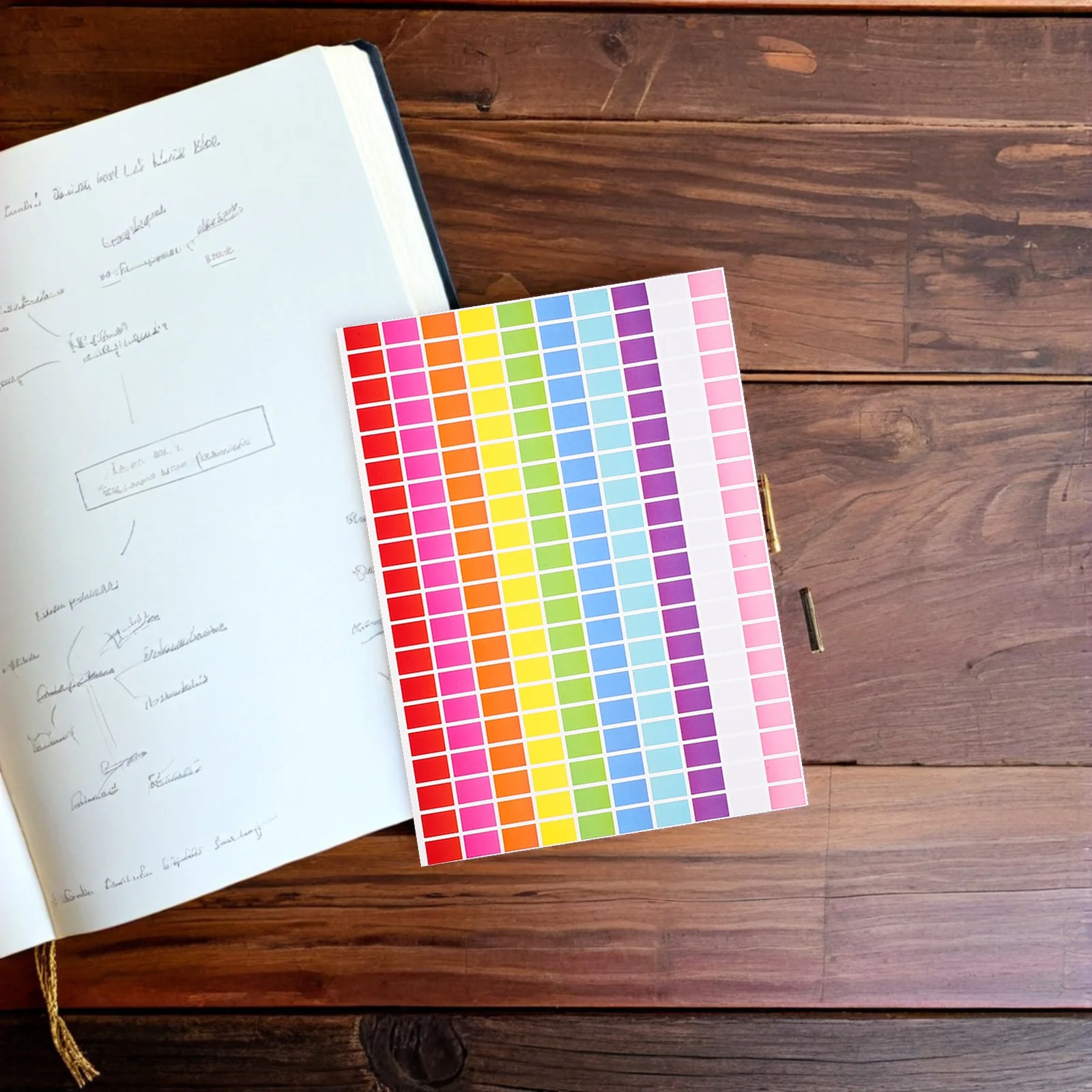 

25Sheet Rectangular Labels Stickers Colored Adhesive Tags For Classroom Organization Home Office Garage Labeling Packaging