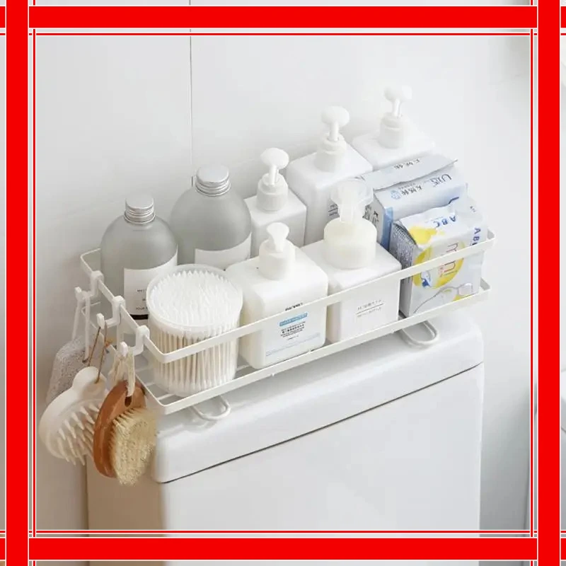 Neue Multifunktionale Punch-freies Badezimmer Regal WC Über Wc Rack Wc Papier Halter Handtuch Steht Waschmaschine Lagerung Racks