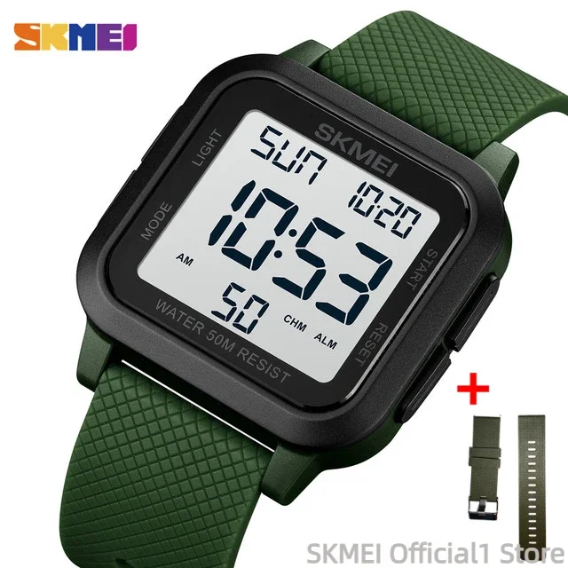 Men's Shockproof Waterproof Electronic Watch