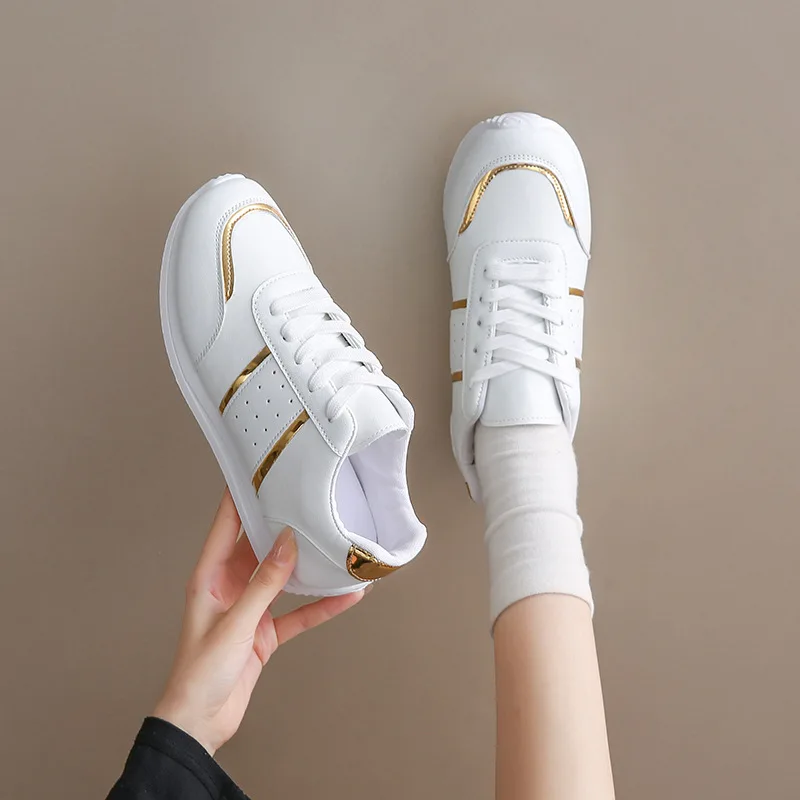 New fashion large size sports casual shoes summer new thick sole casual shoes strap sports women's shoes