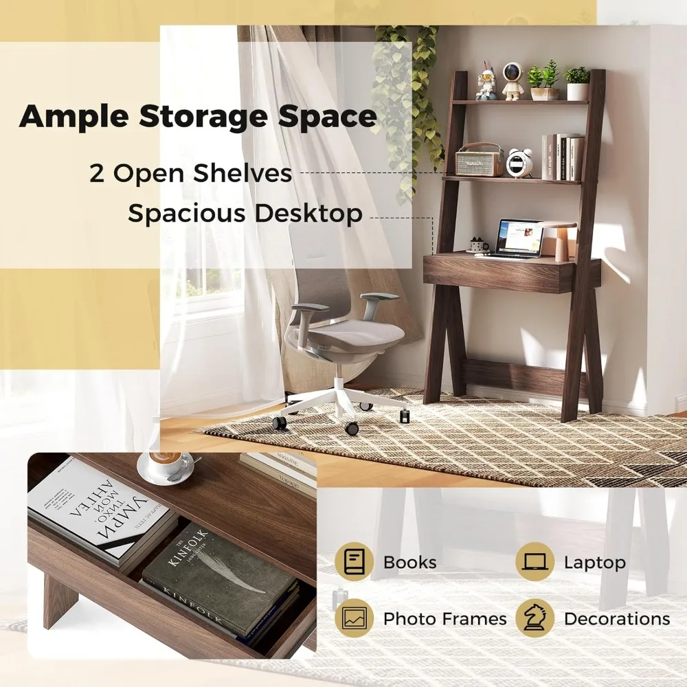 جزيرة مطبخ كبيرة جدًا من الخشب المطاطي الصلب مع منافذ كهربائية، وسطح عمل واسع، وأدراج تخزين وأرفف مفتوحة