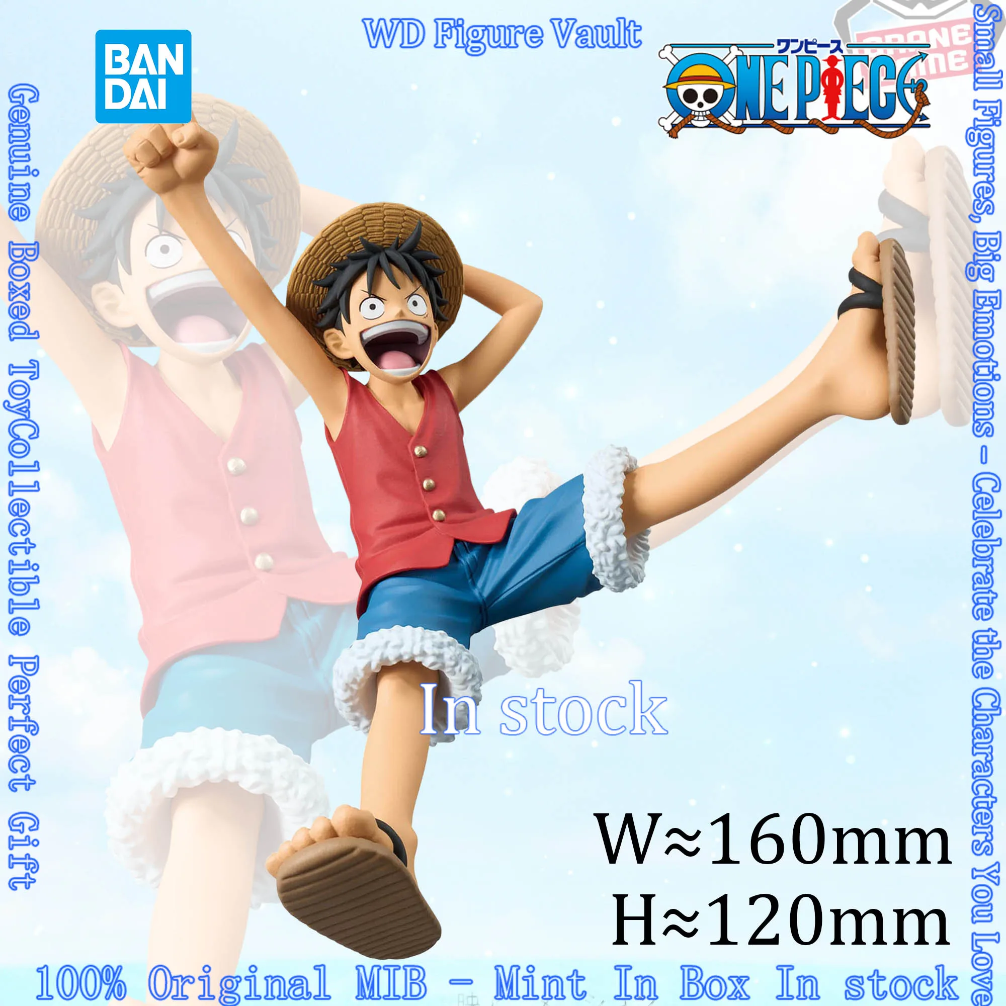 

В наличии лицензионные фигурки Bandai ONE PIECE ROMANCE DAWN-MONKEY.D.LUFFY, аниме-модели, оригинальные, в коробке, игрушки в подарок.