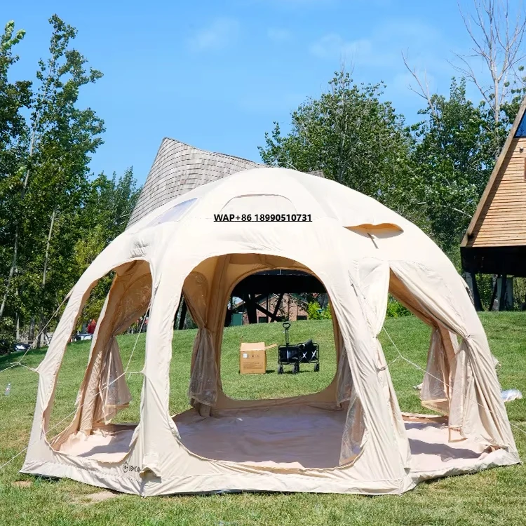 

High-End Spherical Starry Sky Dome Air Tent Rainproof Outdoor Camping Base with Sky Canopy for Campsite