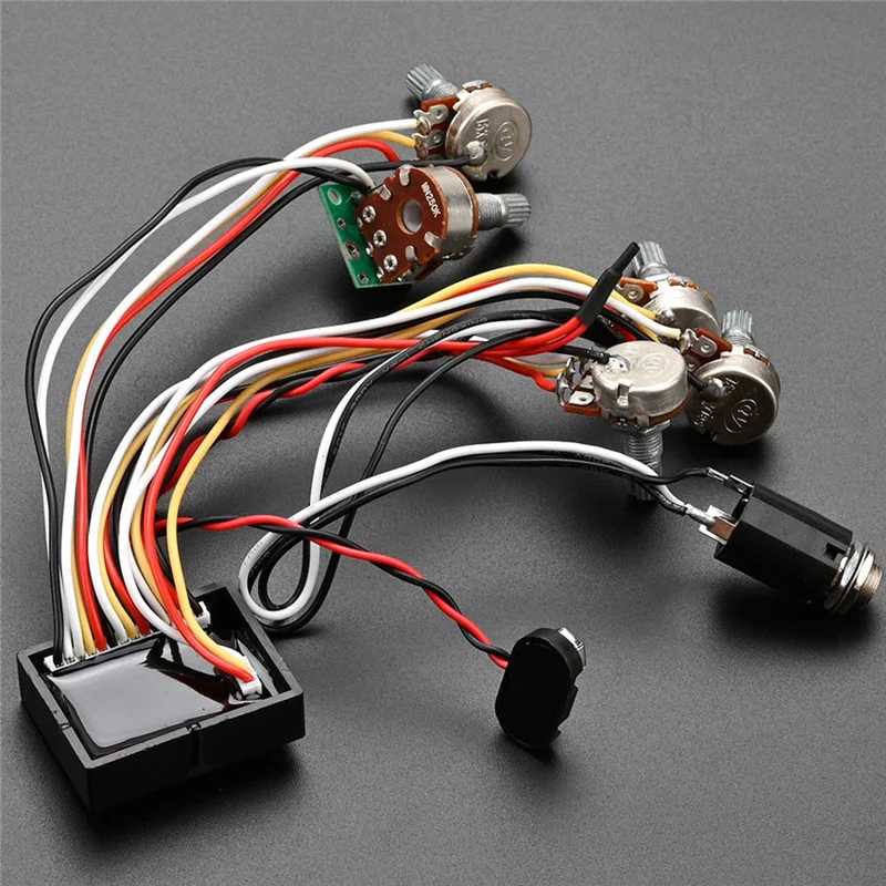 AED4-Bass 3 Band Active & Passive EQ Equalizer Preamp Circuit For Bass Pickup