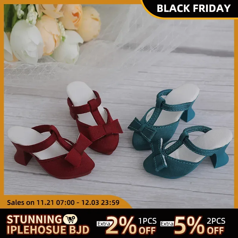 New BJD Shoes 1/4 for Minifee Doll Body about 5.5cm FairyLand High Heels Shoes MNF Doll Accessories Active Line Girl Body Toys